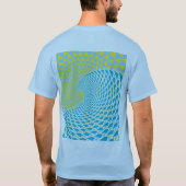 T-shirt surf et ciel (Dos)