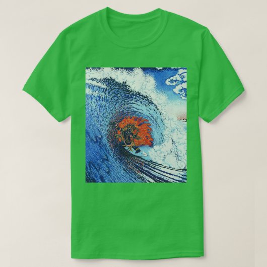 T-shirt Surf et destruction T (Design devant)