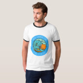 T-shirt Surf et été (Devant entier)