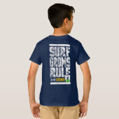 T-shirt Surf Groms, la loi ! ! ! (blanc) (Dos entier)
