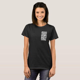 T-shirt Surf Groms, la loi ! ! ! (blanc adulte)