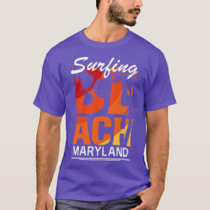 T-shirt Surf jour dans le Maryland