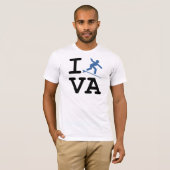T-shirt Surf la Virginie (Devant entier)