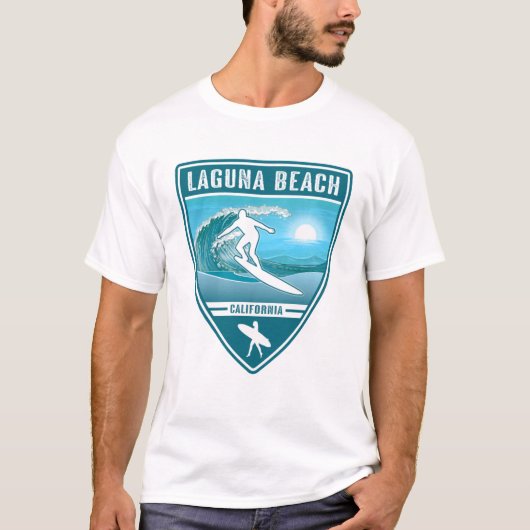 T-shirt Surf Laguna Beach Californie (Devant)