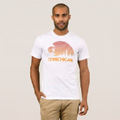 T-shirt Surf le lac Michigan ! (Devant entier)