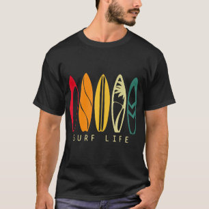 T-shirt Surf Life Vintage Surf Retro Surf Board Surfer