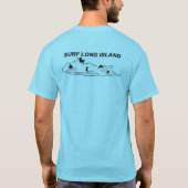 T-shirt surf Long Island (Dos)