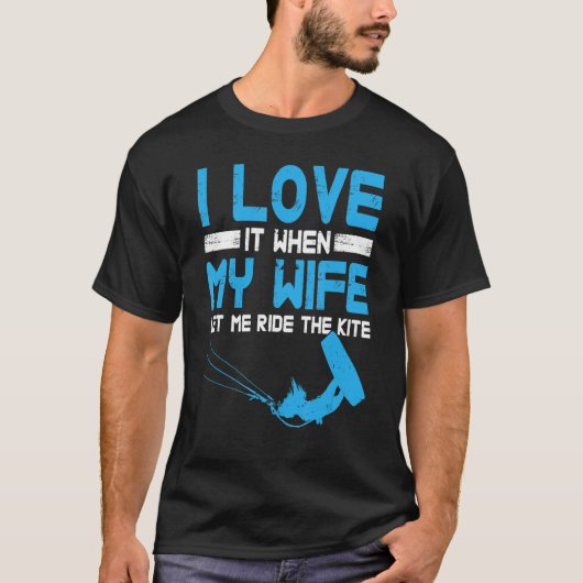 T-shirt Surf Mari Kite Surf Kiteboard (Devant)