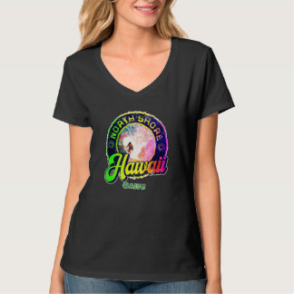 T-shirt Surf North Shore Oahu Surfer Hawaii Surf Board