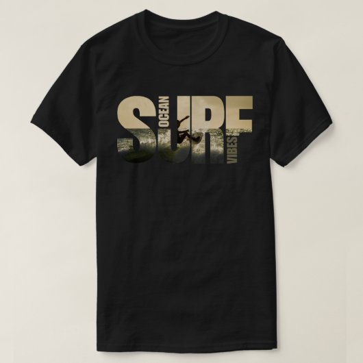 T-shirt Surf Ocean Vibes (Design devant)
