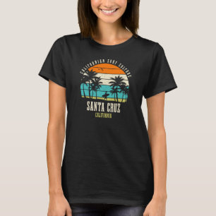 T-shirt Surf Père Noël Cruz Californie Surf californien Cu