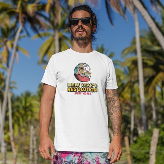 T-shirt Surf Plus - Résolution du Nouvel An