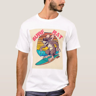 T-SHIRT 'SURF RAT'
