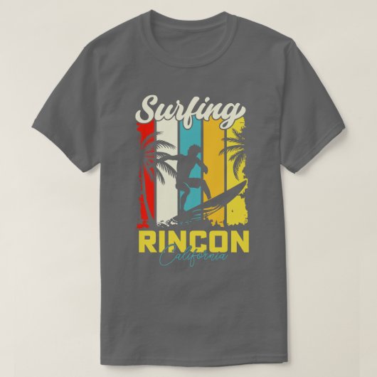 T-shirt Surf Rincon Porto Rico (Design devant)