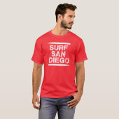 T-shirt Surf San Diego (Devant entier)