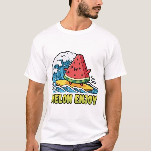 T-shirt Surf & Snack (Devant)