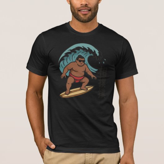 T-SHIRT SURF SUMO (Devant)
