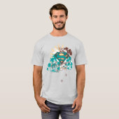 T-shirt Surf Supergirl (Devant entier)