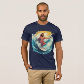 T-shirt Surf Sur L'Eau (Devant entier)