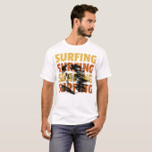 T-shirt Surf Surf Surf (Devant entier)