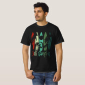 T-shirt surf-surf-surf amoureux idée cadeau (Devant entier)