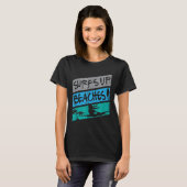 T-shirt Surf Up Beaches Light Color Print (Devant entier)