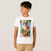 T-shirt surf Up Kitty (Devant entier)