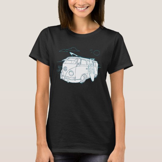 T-shirt Surf Van Travel Shirt (Devant)
