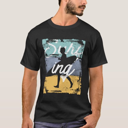 T-shirt Surf vintage Extreme Sport (Devant)