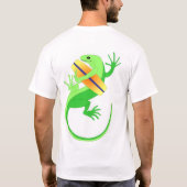 T-shirt Surf Wakeboard de Gecko (Dos)