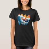 T-shirt Surf Waves Surfboards (Devant)