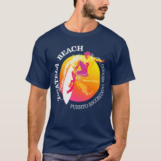T-shirt Surf Zicatela (Devant)