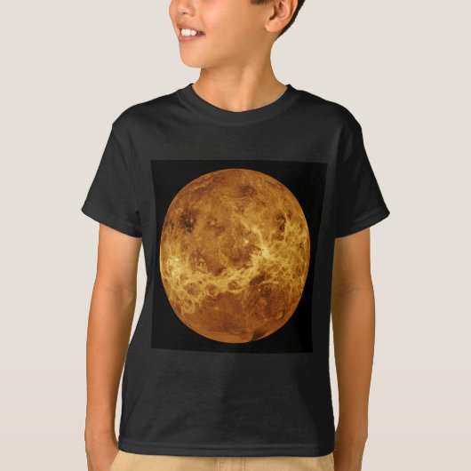 T-shirt Surface de la planète Vénus (Devant)