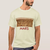 T-shirt Surface Mars - Vue Paysage (Devant)