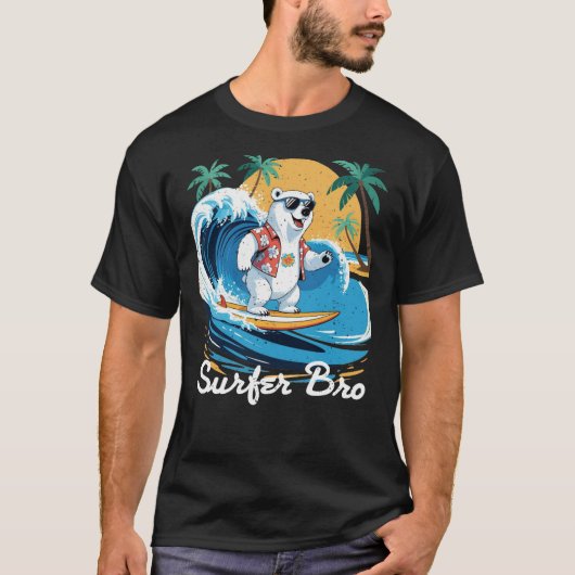 T-shirt Surfer Bro (Devant)