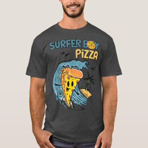 T-shirt Surfer Chemise Rétro Pizza Boy5349