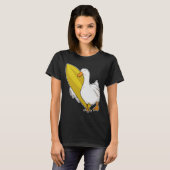 T-shirt Surfer de canard (Devant entier)