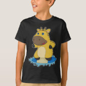 T-shirt Surfer de Giraffe (Devant)