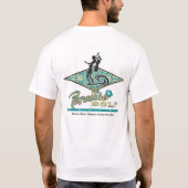 T-shirt Surfer de golf (Dos)