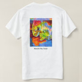 T-shirt Surfer de la baie Hanalei (Design dos)