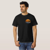T-shirt Surfer du coucher de soleil (Devant entier)