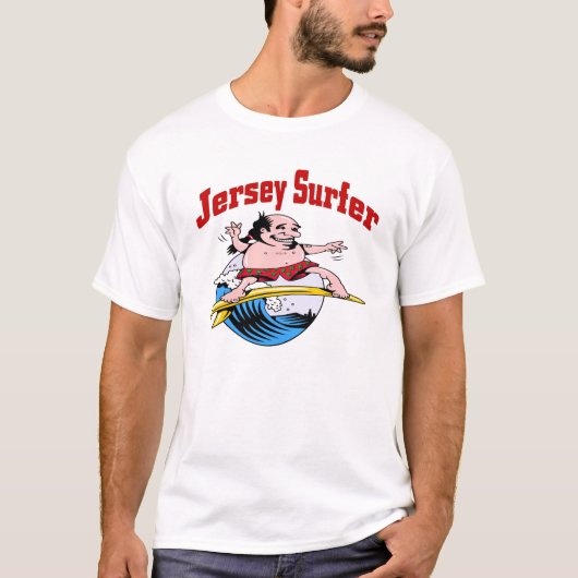 T-shirt Surfer du New Jersey (Devant)