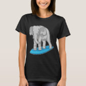 T-shirt Surfer éléphant (Devant)