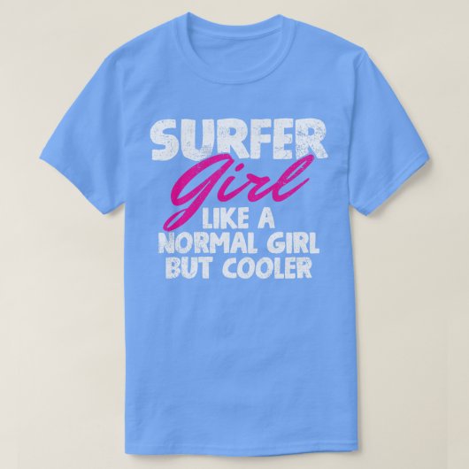 T-shirt Surfer Girl Surf 2 (Design devant)