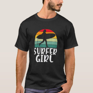 T-shirt Surfer Girl Surfing Maman Surf Femmes Vêtements