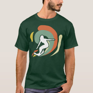 T-shirt Surfer Girl Vintage Style Wave