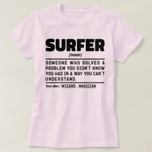 T-shirt Surfer Noun Définition Plage Surf Water Sport