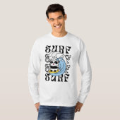 T-shirt Surfer Panda (Devant entier)
