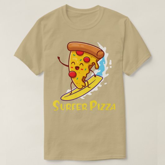 T-shirt Surfer Pizza Surfer Boy Near Me cool Surfer Boy (Design devant)