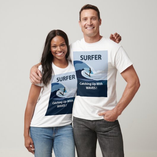 T-shirt Surfer Plage Surf (Unisexe)